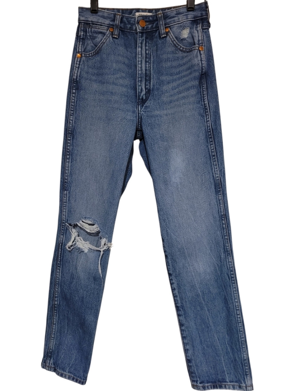 Wrangler Heritage Slim Walker Jeans 667 Womens 25x27 Denim 100% Cotton